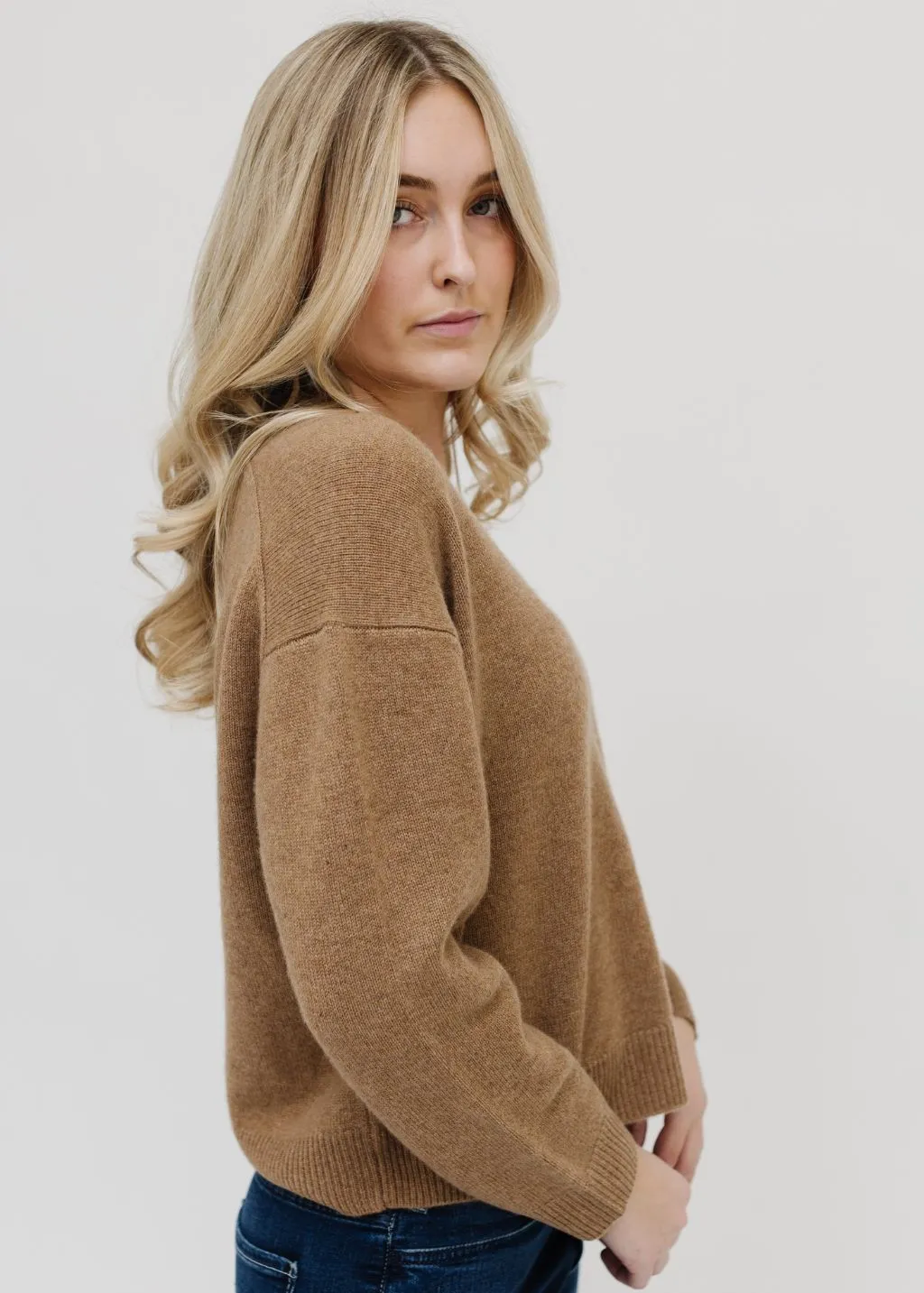 Anine Bing Lee Sweater in Camel