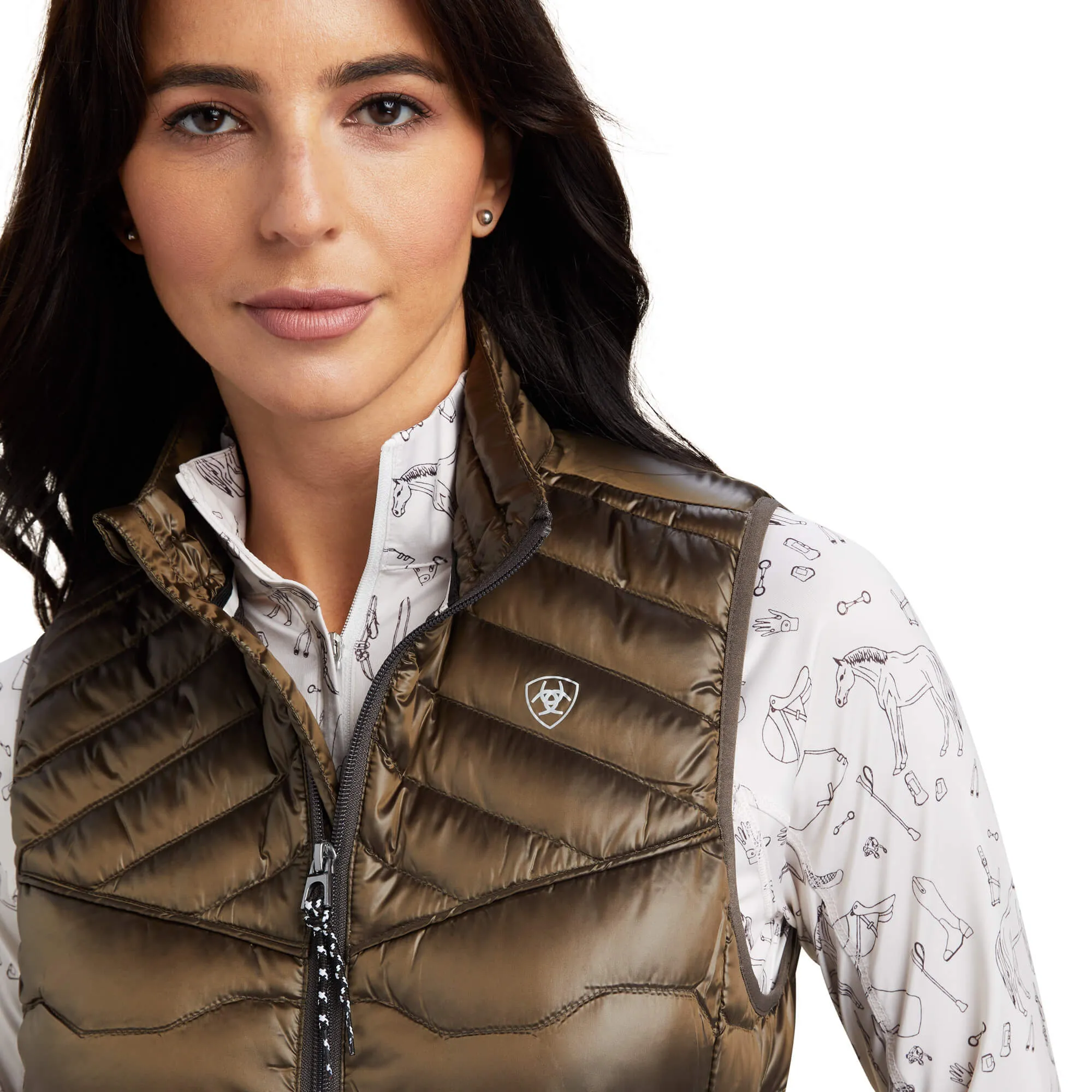 Ariat Women's Banyan Bark Ideal Down Vest