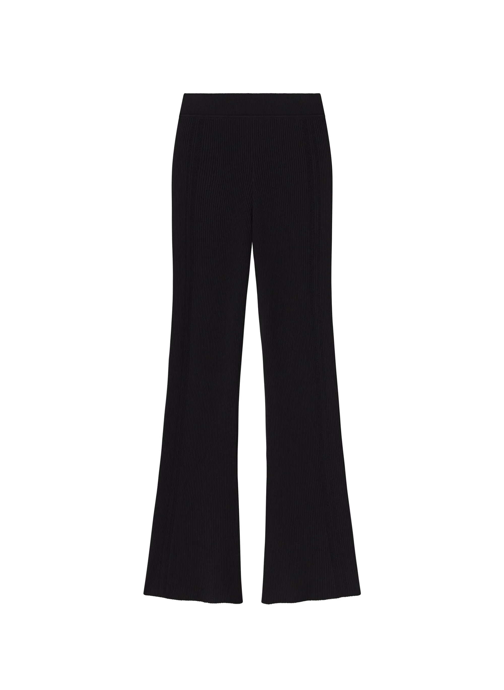 Ayla Flared Rib Knit Pant