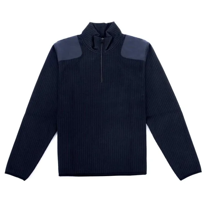 BLAUER 228 FLEECE-LINED QUARTER ZIP SWEATER