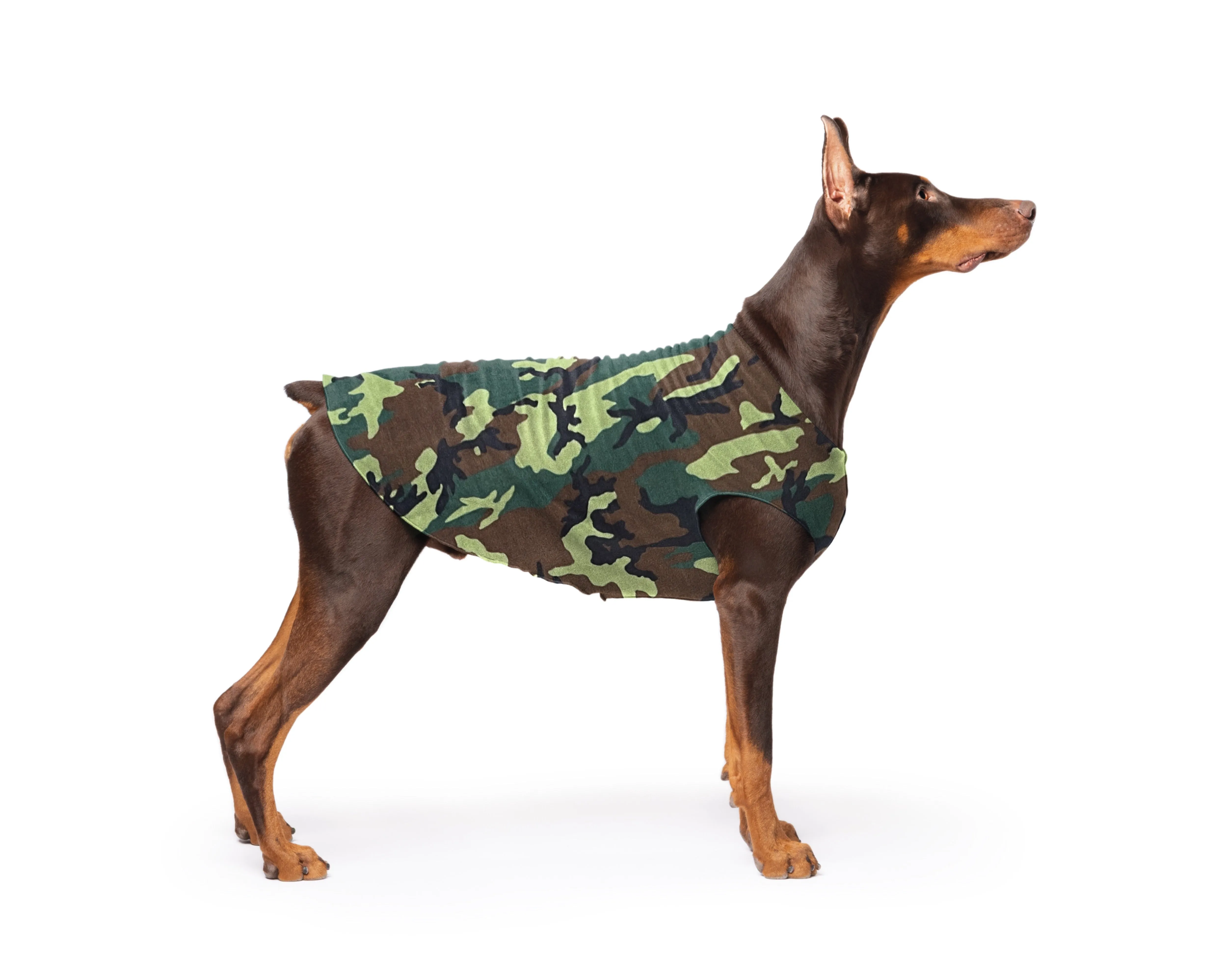 camo stretch fleece