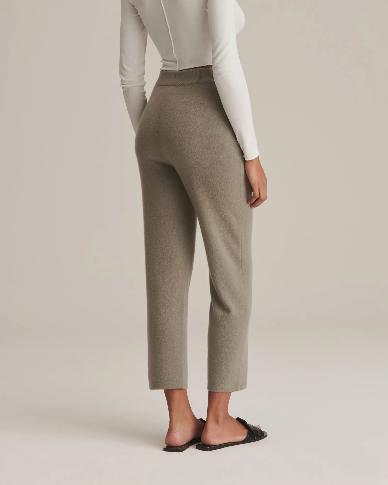 Cashmere Cropped Pant