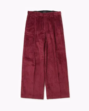 Cord Trouser - Dark Rose