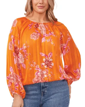 Eva Keyhole Peasant Blouse | SUNSET ORG