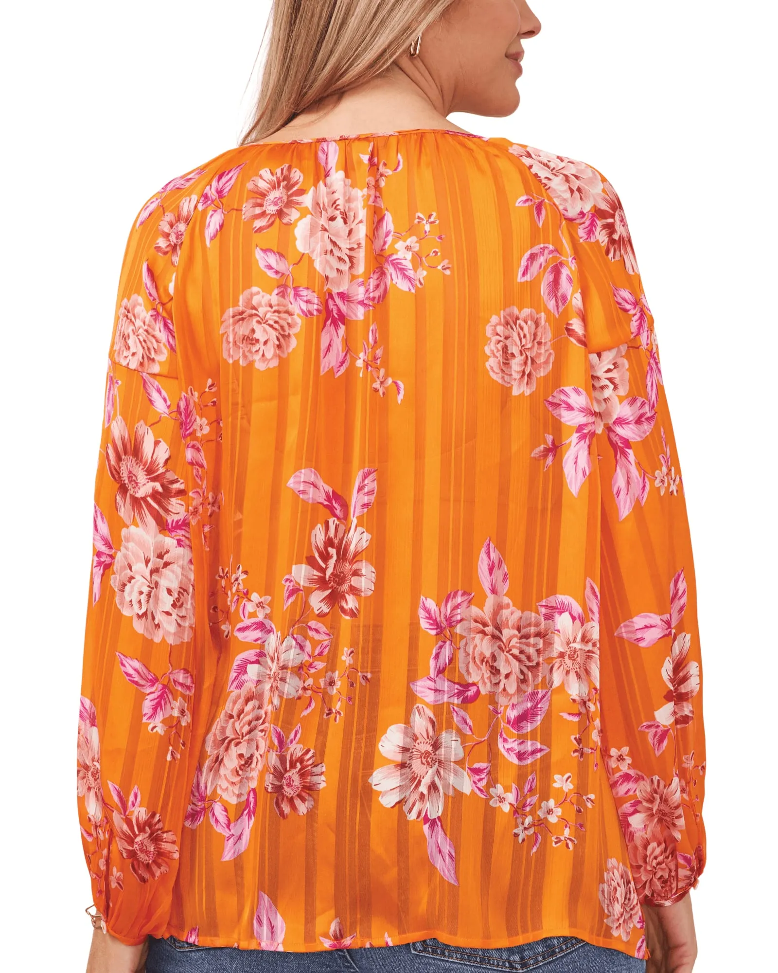 Eva Keyhole Peasant Blouse | SUNSET ORG