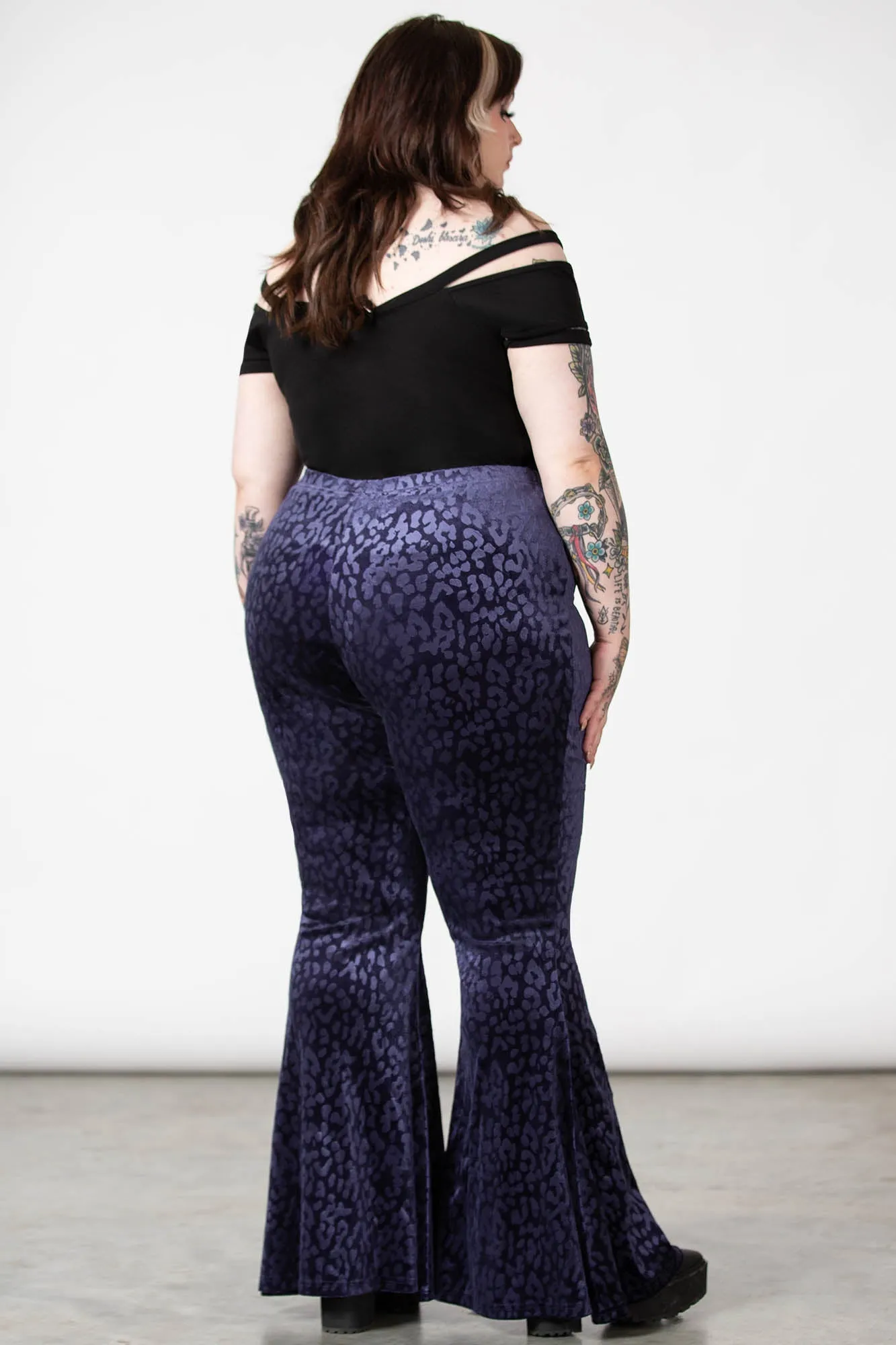 Ferine Bell Bottoms [PLUM]