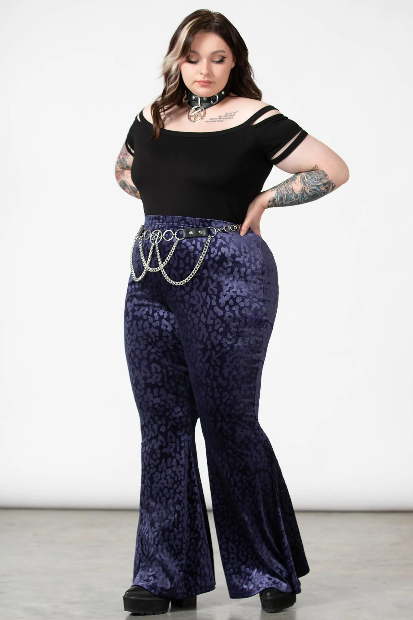 Ferine Bell Bottoms [PLUM]