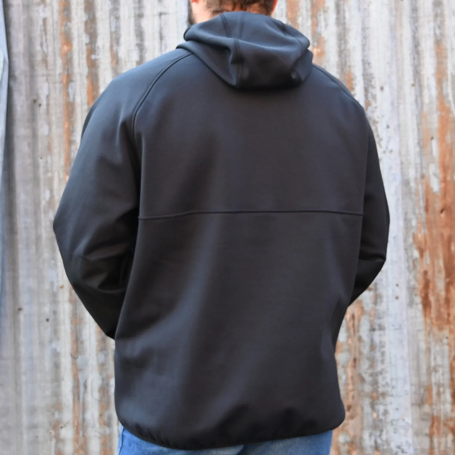 Filson Granite Spire Fleece Pullover in Black