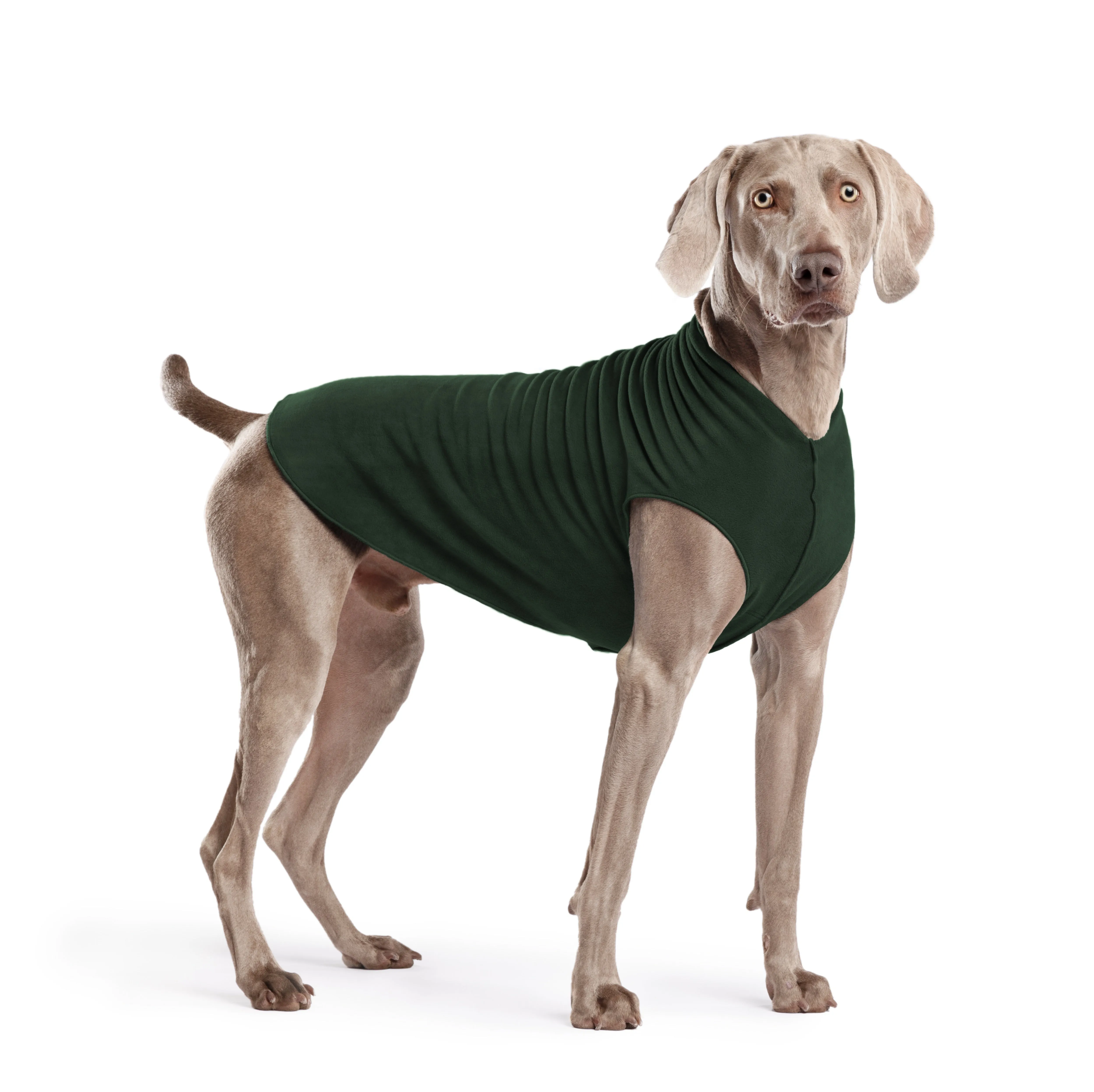 hunter green stretch fleece