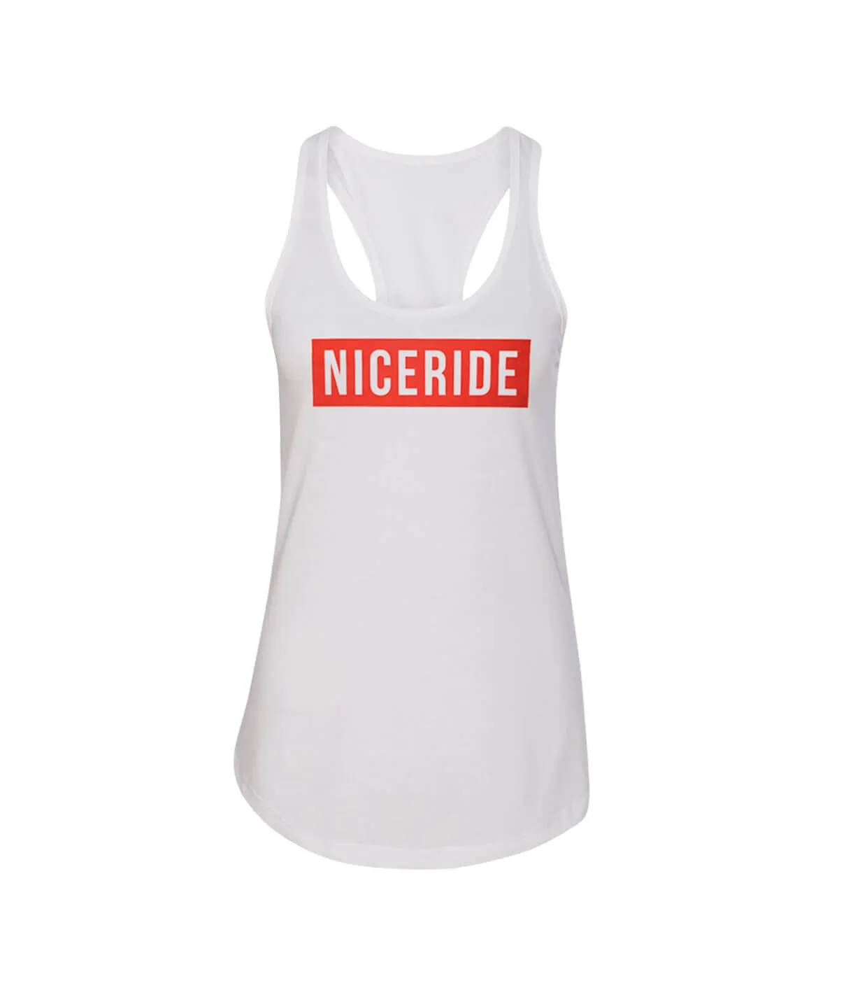 Influencer - Black Or White Next Level Women's Racerback Tank Top