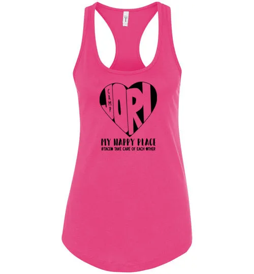 Jori Heart Racerback Tank Tops