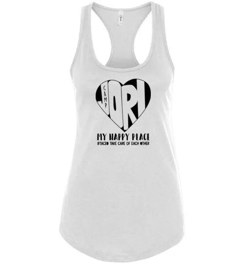 Jori Heart Racerback Tank Tops