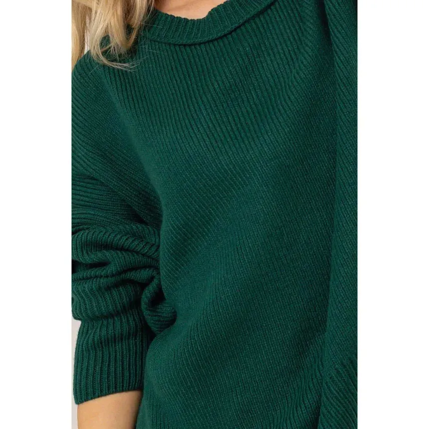 LONG SLEEVE OVERSIZED SWEATER TOP