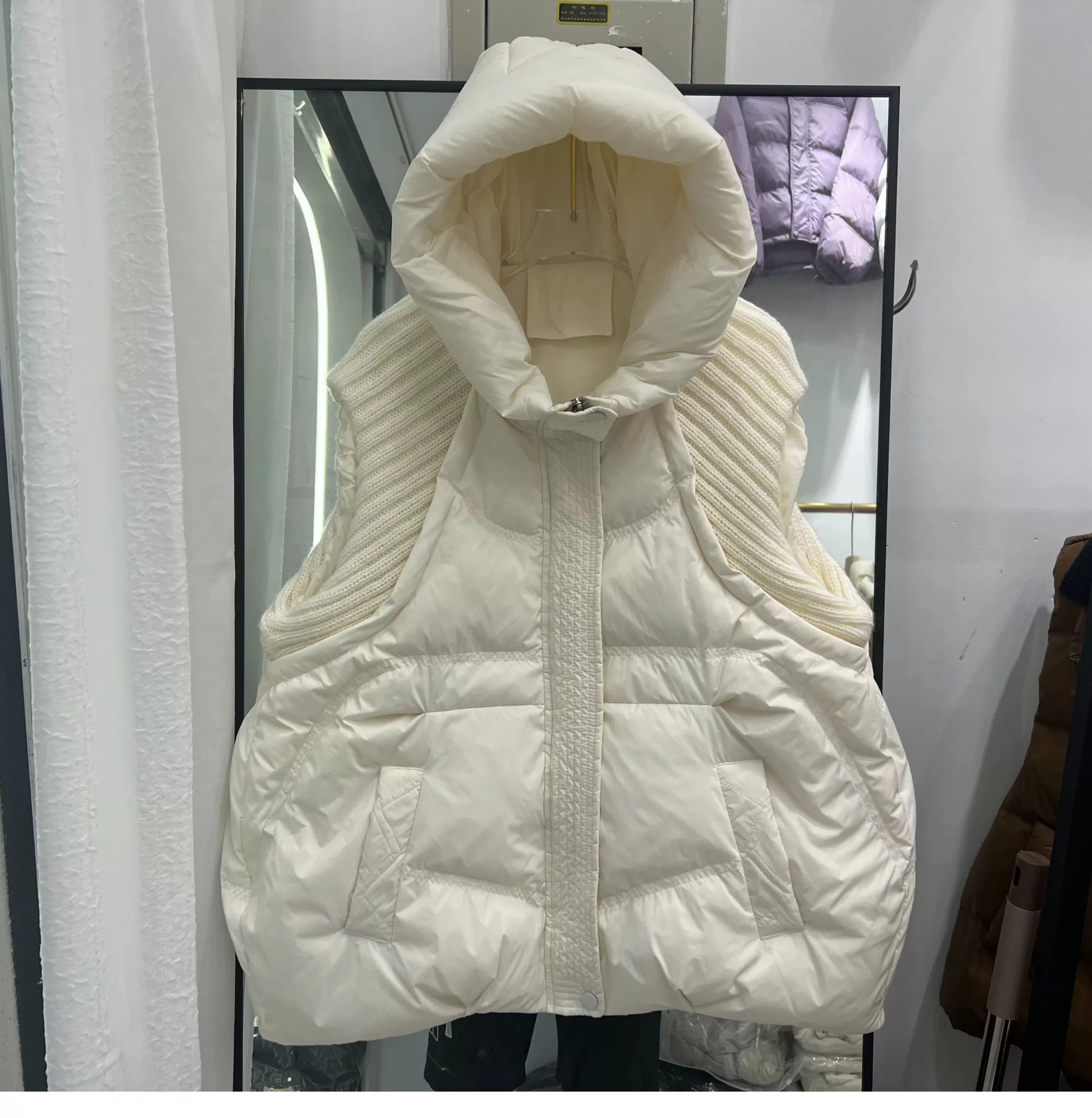 Luxurious Plus Size Women's Duck Down Vest