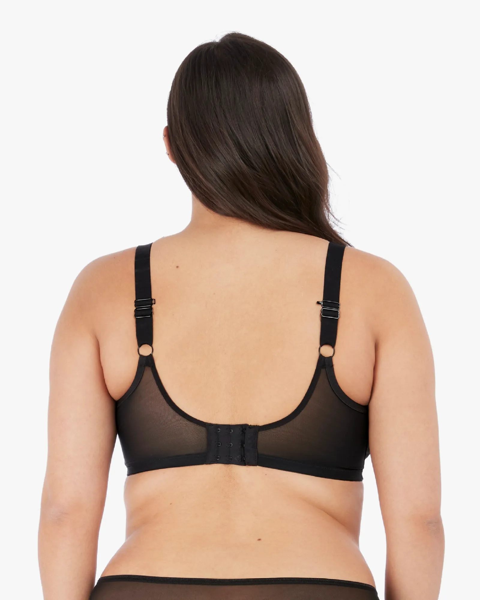 Matilda Underwire Plunge | Black / Pink