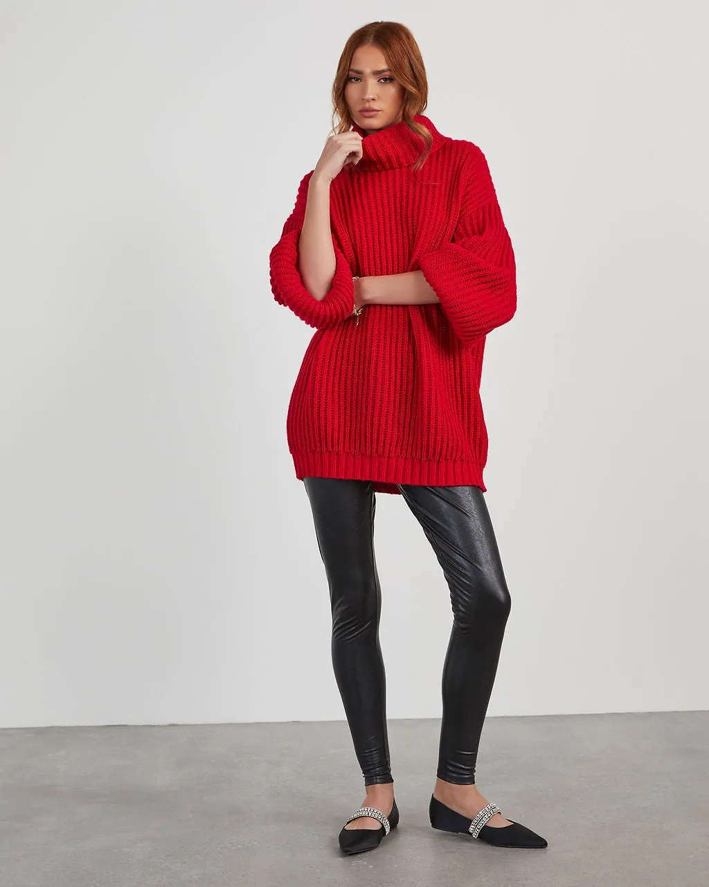 Milligan Oversized Turtleneck Sweater