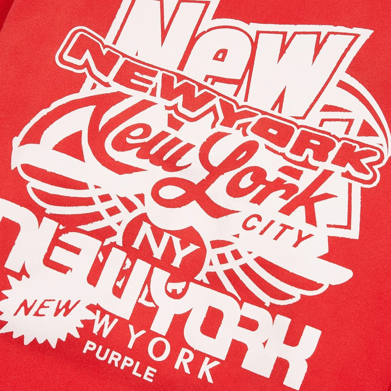 New York Sweatshirt | Red