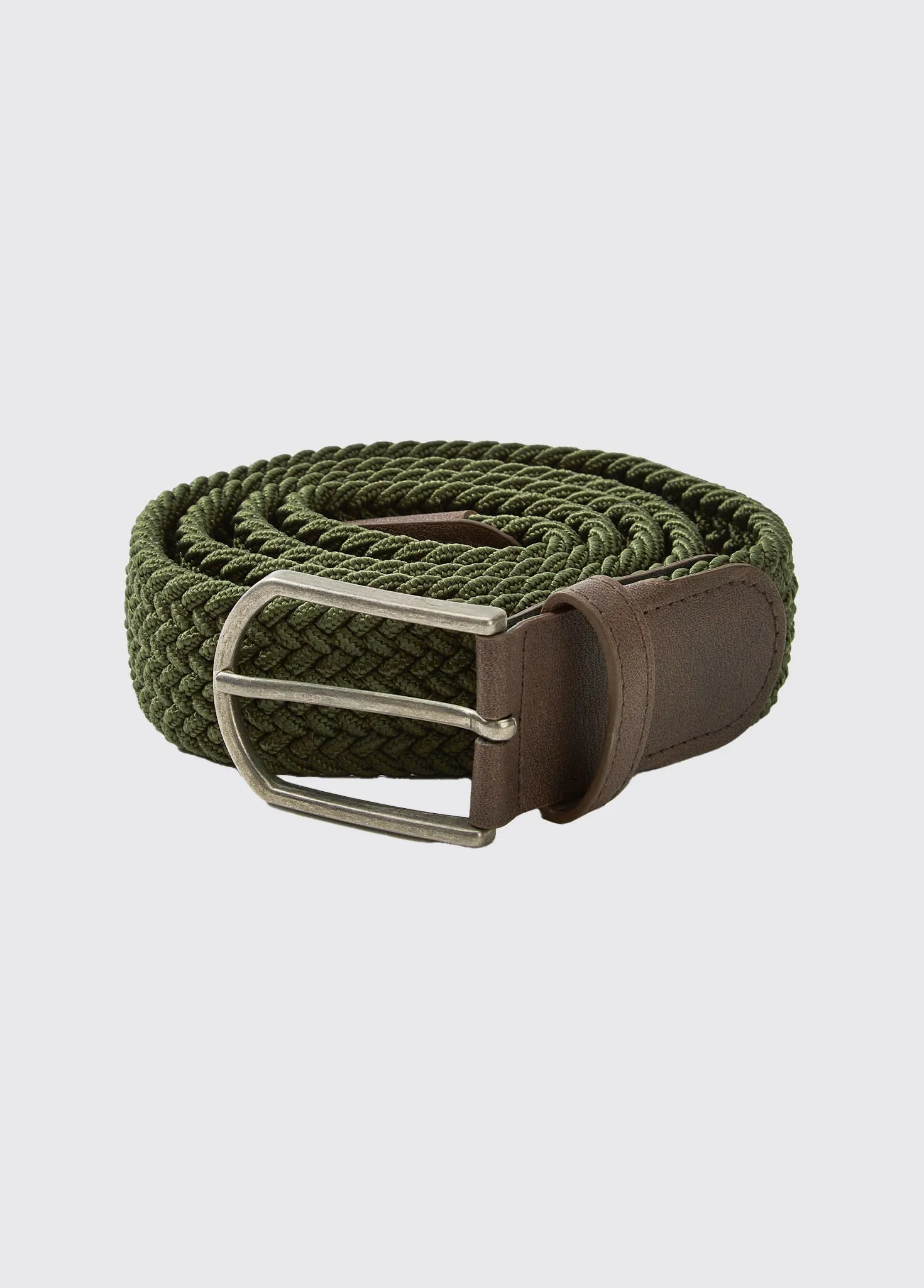 Oysterhaven Woven Belt - Olive