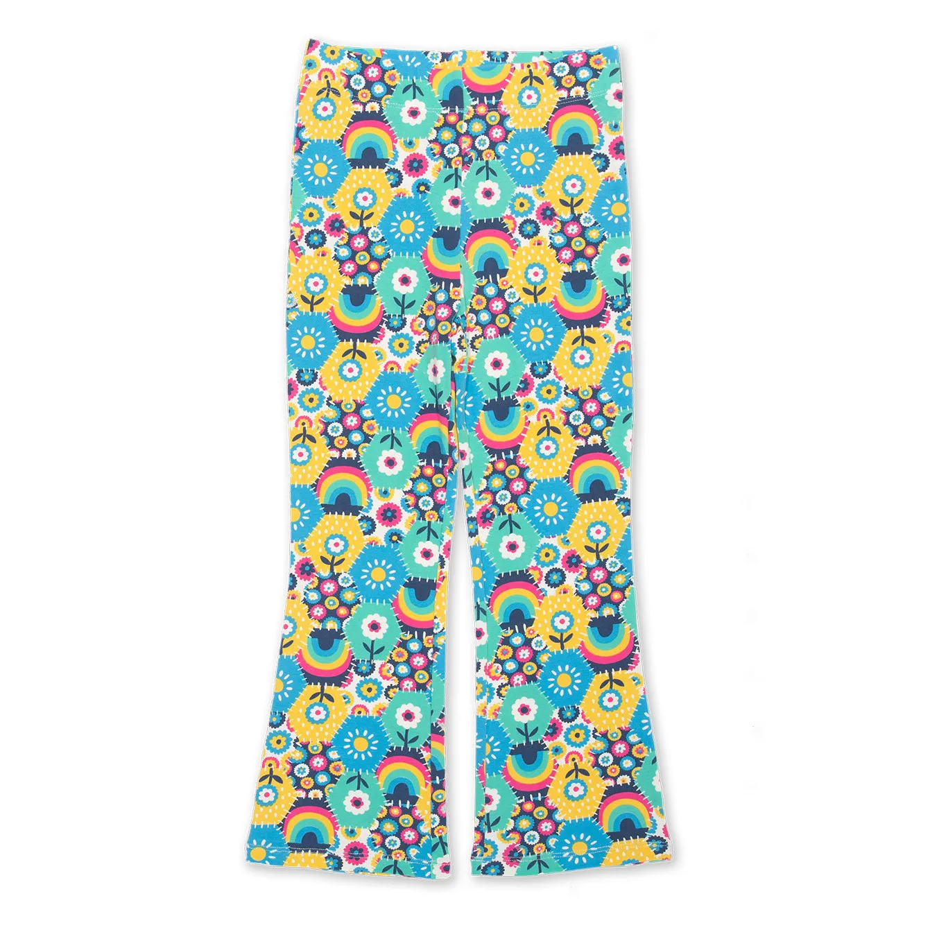 Patchwork planet leggings