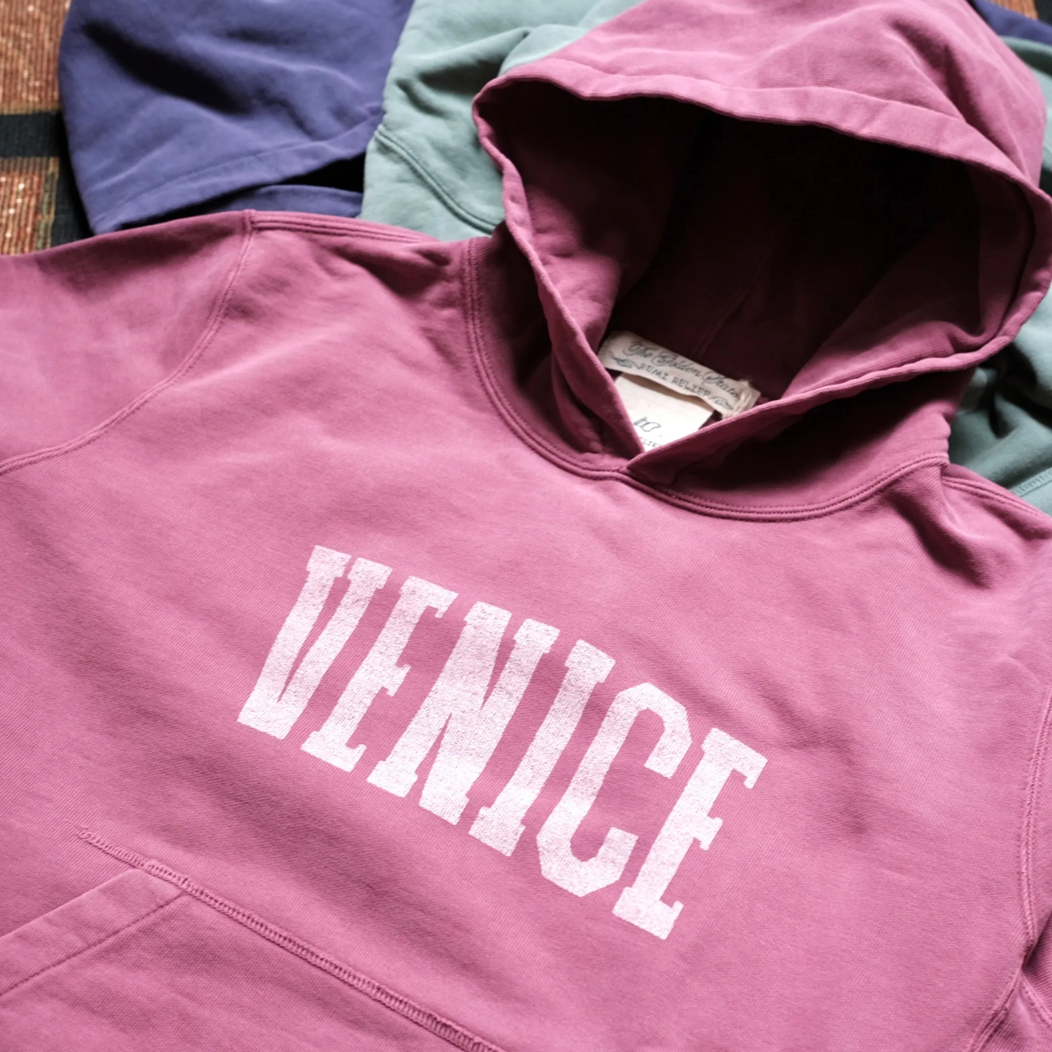 REMI RELIEF Hoodie with Special Finish (VENICE)