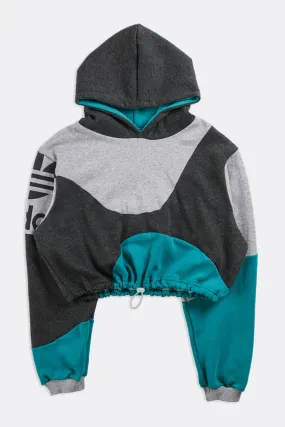 Rework Adidas Wave Crop Sweatshirt - S