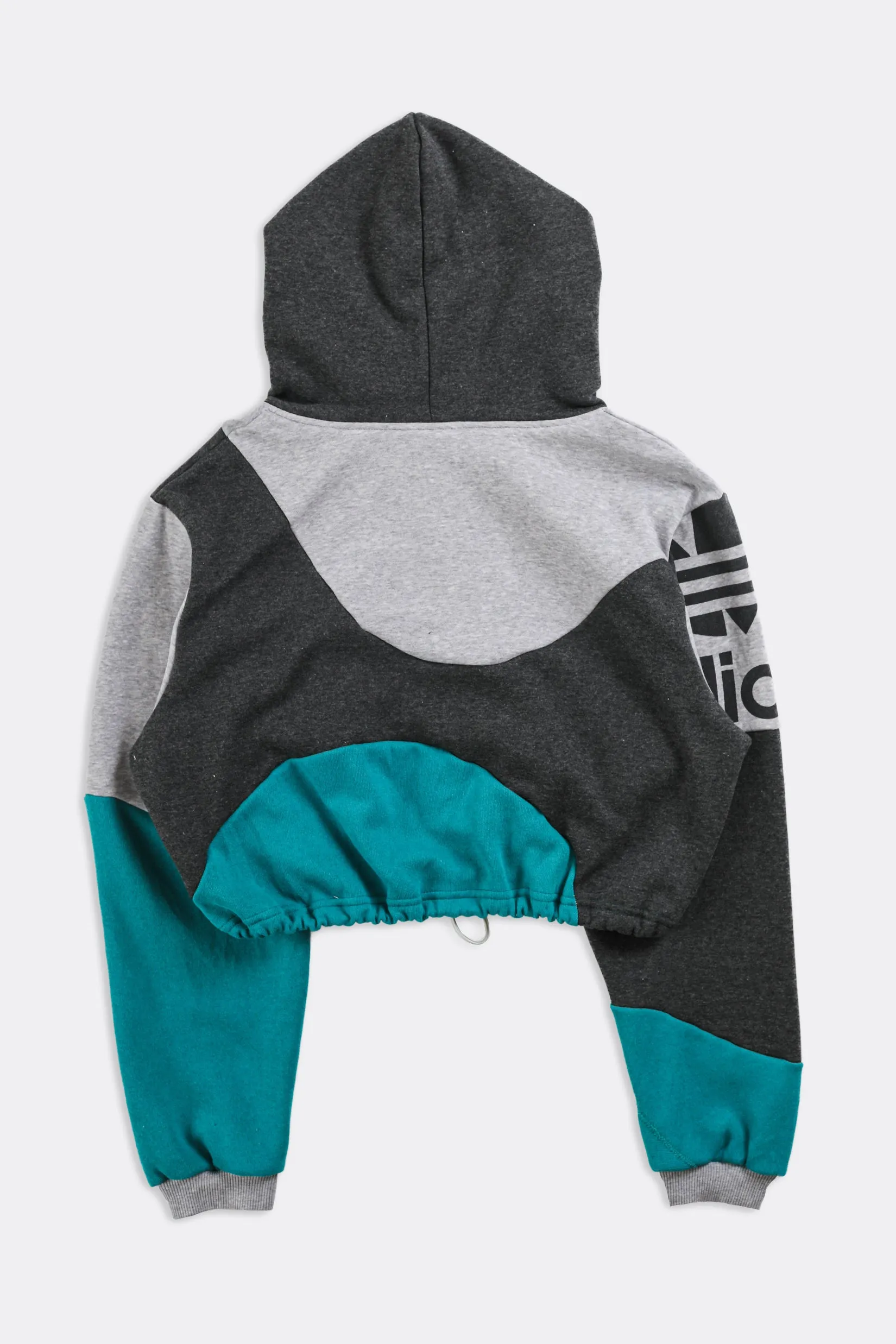 Rework Adidas Wave Crop Sweatshirt - S