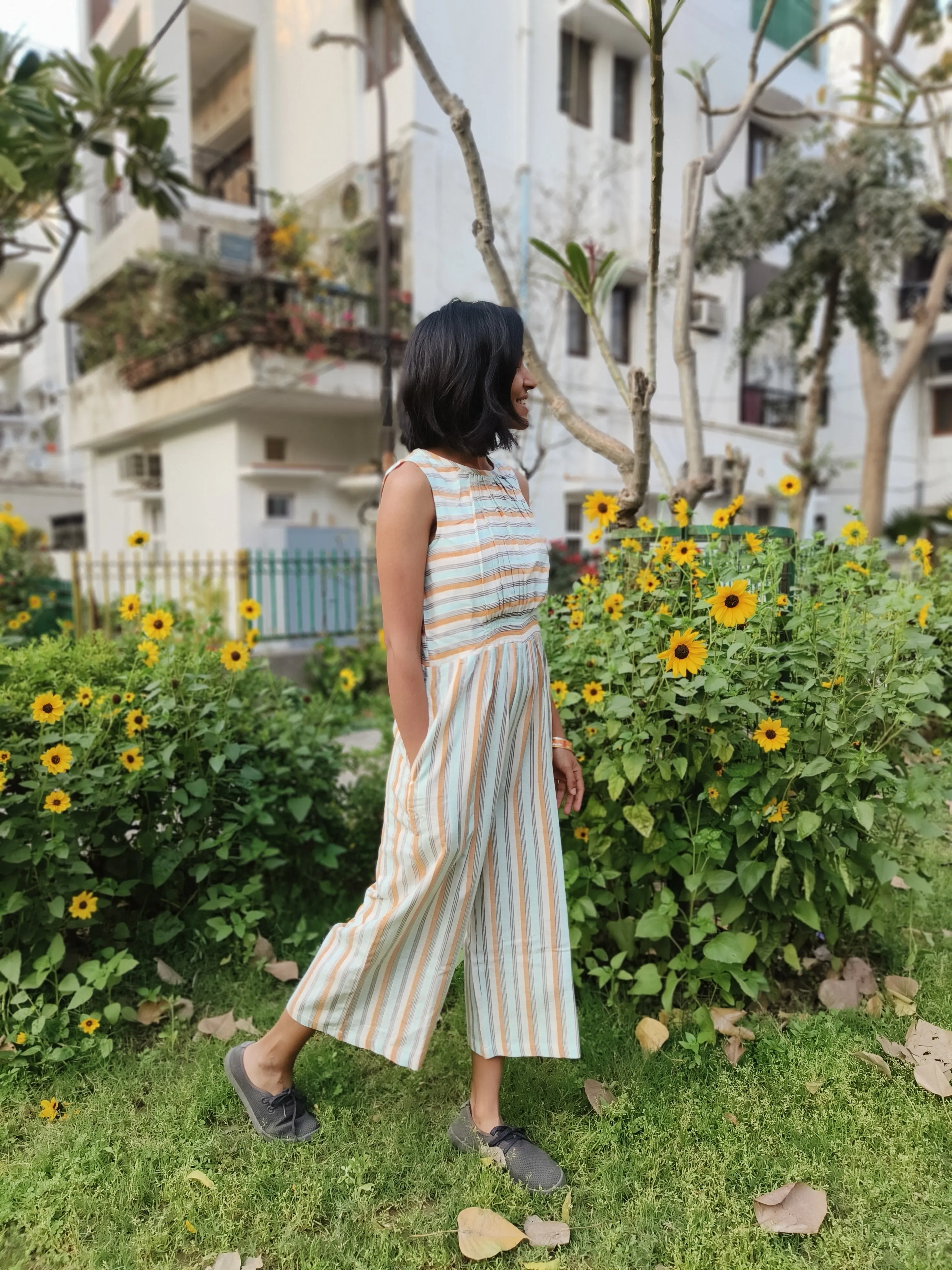 Satrangi Handwoven Jumpsuit