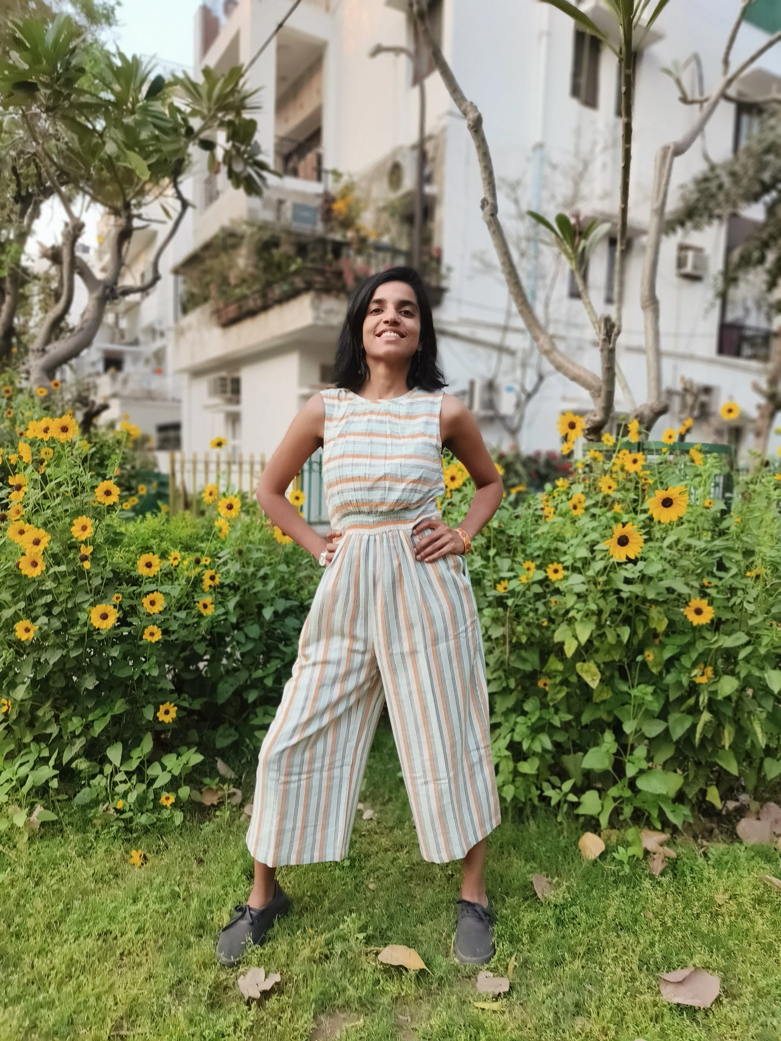 Satrangi Handwoven Jumpsuit