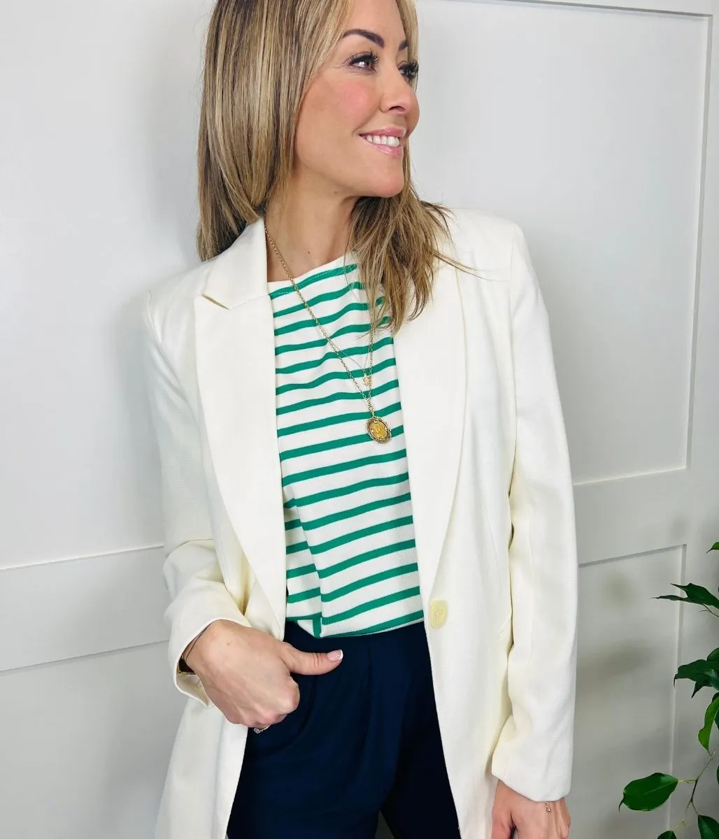 Smart Ivory Blazer