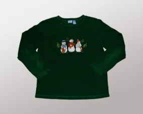 Snowmen Trio-Medium Christmas Sweater