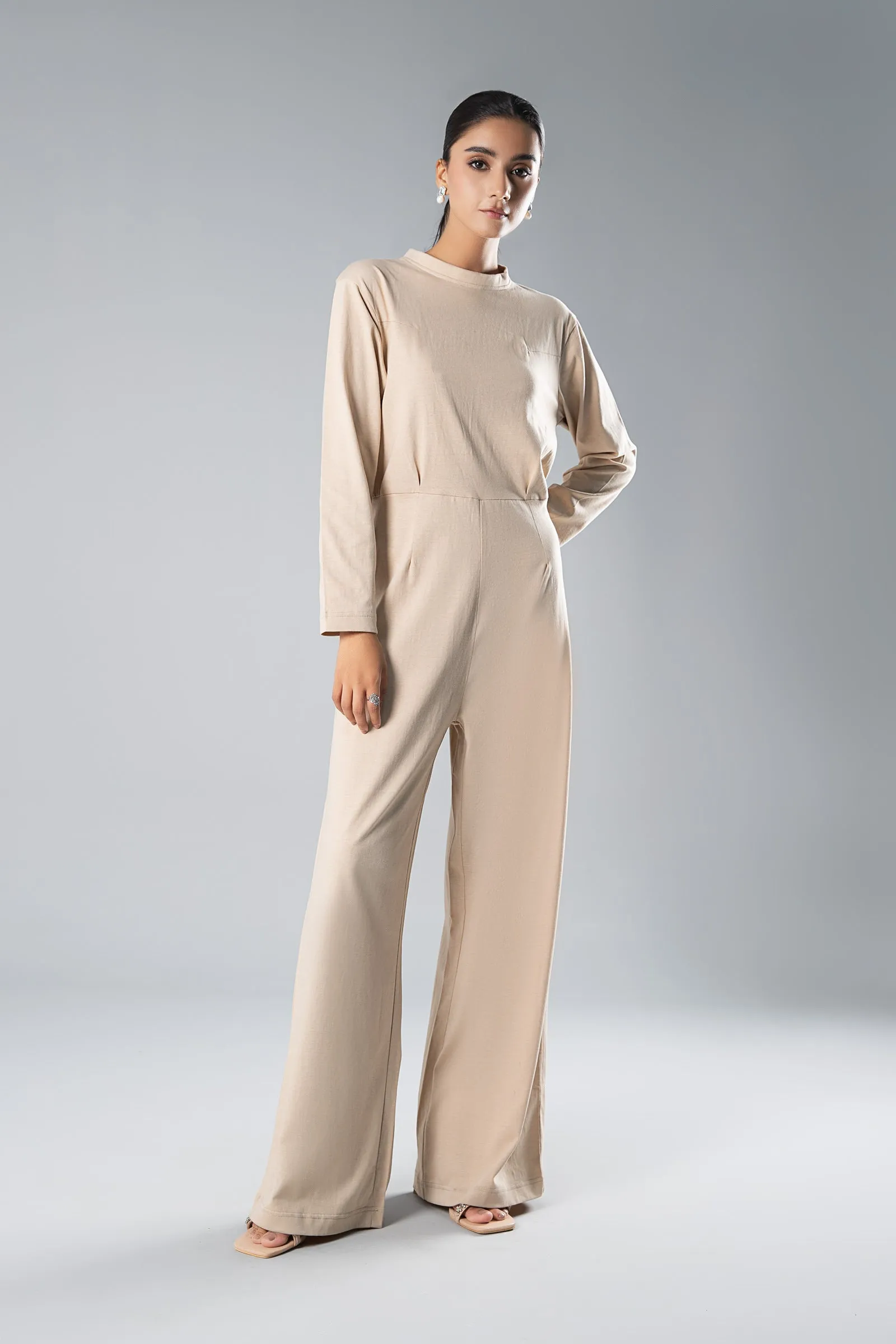 Solid Jersey Jumpsuit | MB-WS24-195B