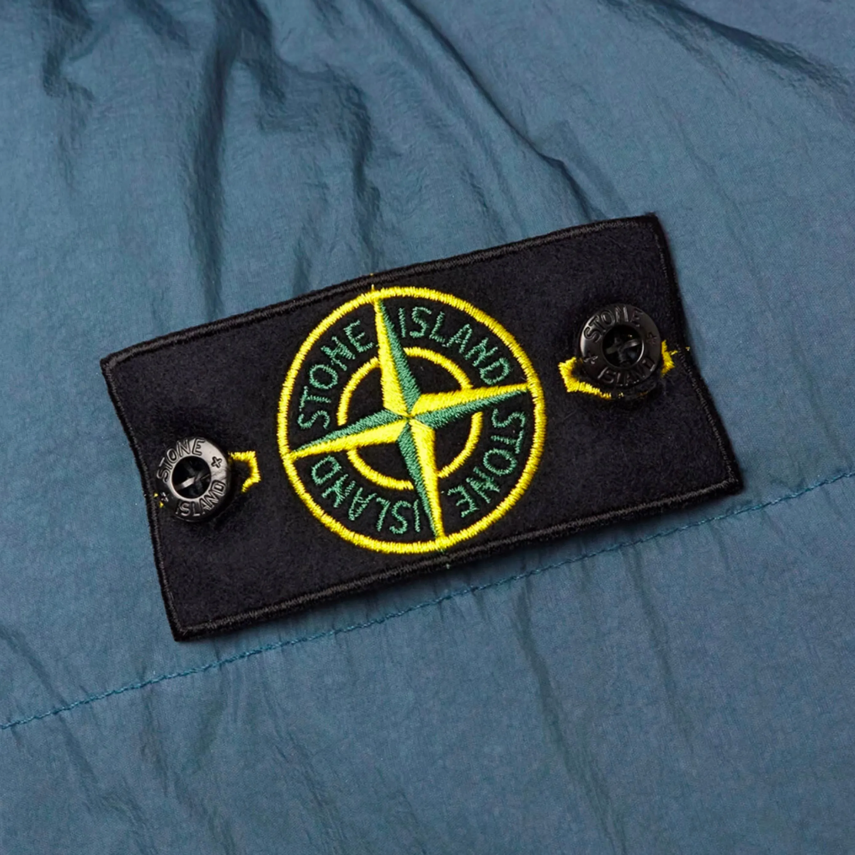 Stone Island Crinkle Nylon Down Parka