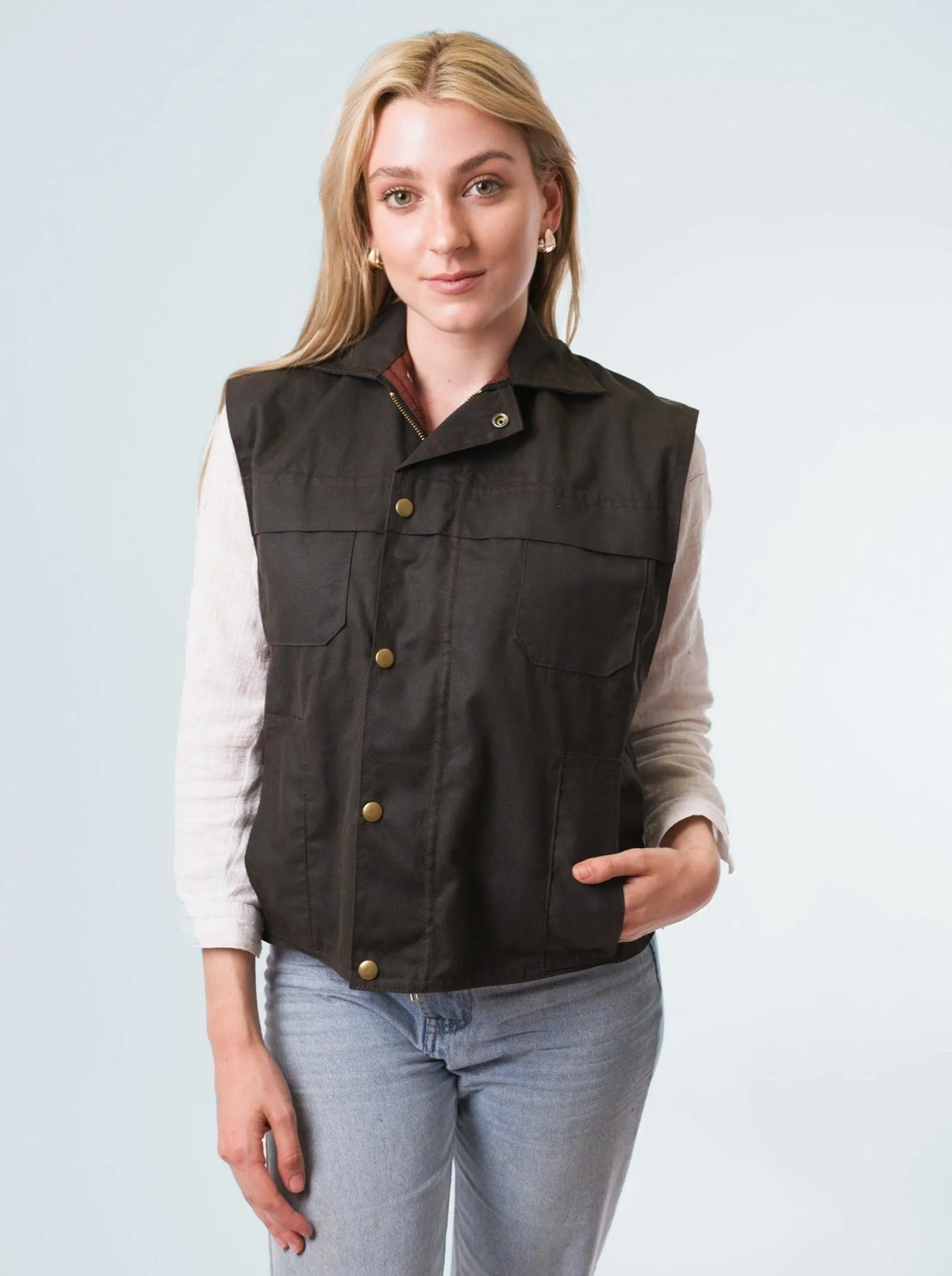 Unisex Oilskin Down Under Vest