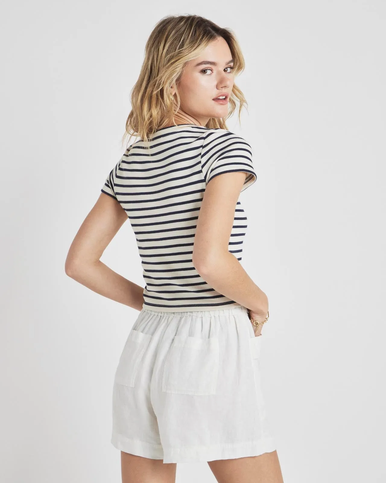 Whitney Stripe Tee