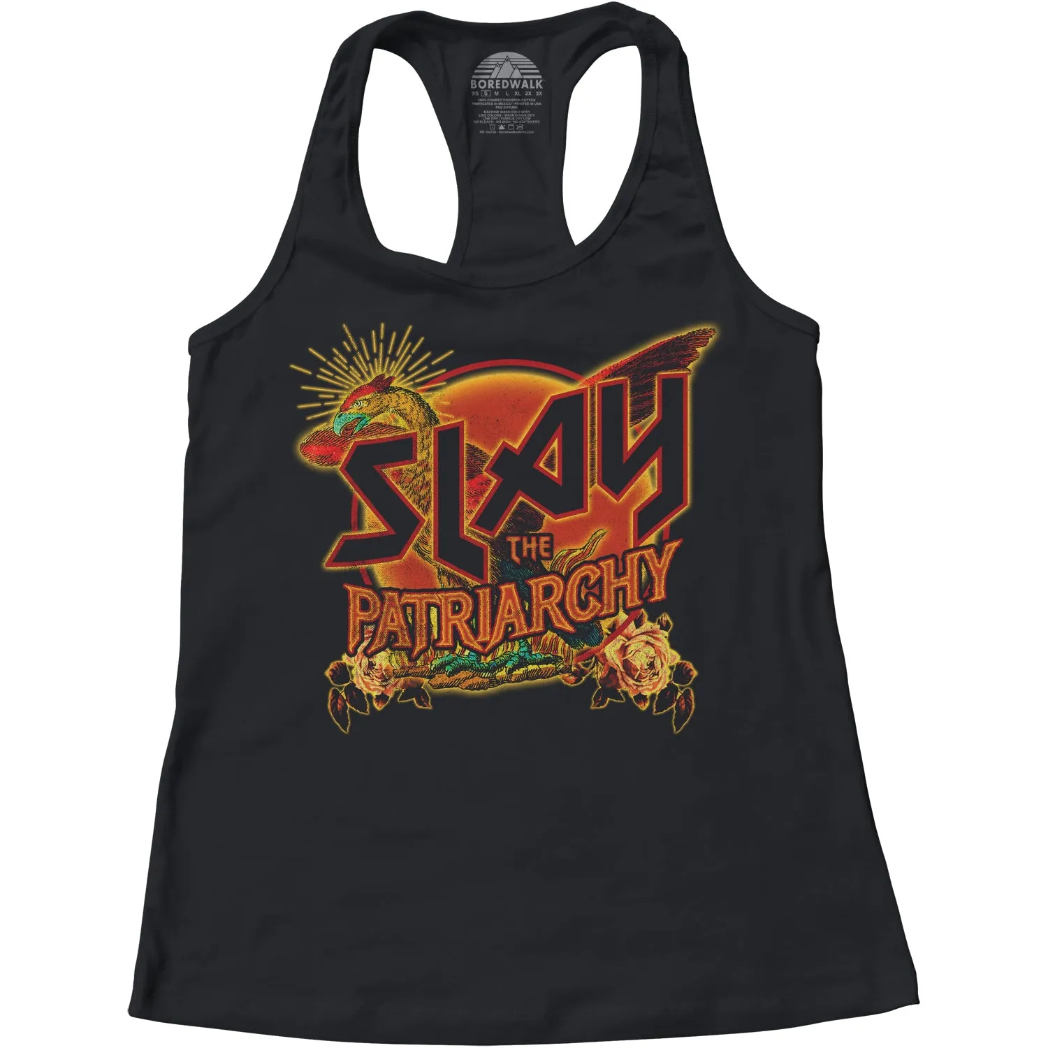 Women's Slay the Patriarchy Racerback Tank Top