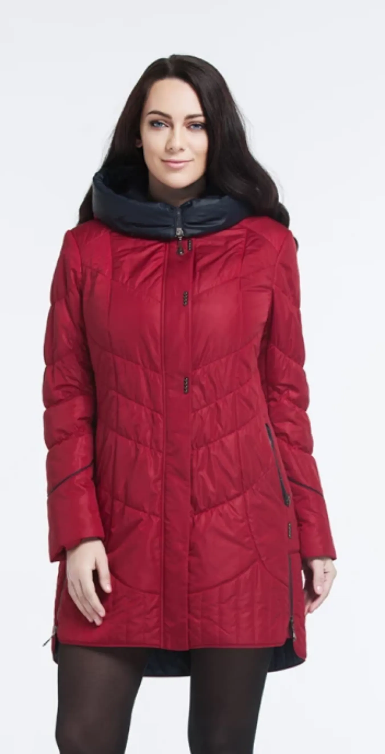 Women's Winter Casual Hooded Coat | Plus Size