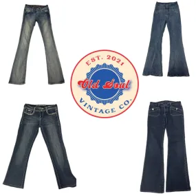 Y2k Best Seller Everyday Flare Jeans Ft Miss Me and Rock Rivavel Style